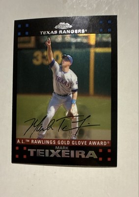 2007 Topps Chrome - Gold Glove Mark Teixeira #264