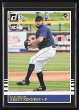 2019 Donruss Brett Kennedy #247 Rookie San Diego Padres