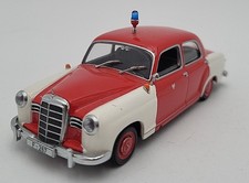 Minichamps 1:43 W120 Mercedes-Benz 180 Ponton 1956 Frankfurt Fire F-267 EX
