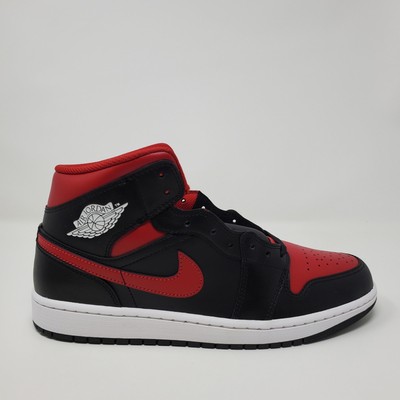 Nike Air Jordan 1 Mid Black Varsity Red Summit White DQ8426-067