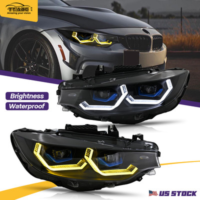 Full LED DRL Headlights Assembly For BMW 4 Series 6th F32 F36 F80 2013-2019 2020