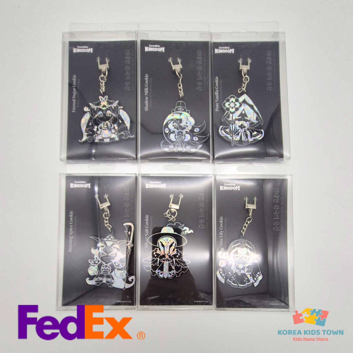 OFFICIAL Cookie Run Kingdom Mother of Pearl Keyring B type Bag