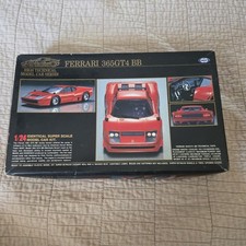Complete Unused Marui 124 Ferrari 365gt4bb Plastic Model Kit