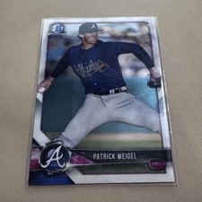 2018 Bowman Chrome #BCP190 Patrick Weigel Prospects