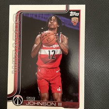 2025-26 Topps Flagship Basketball Tre Johnson III RC #OTC-15 Oversized/Jumbo 
