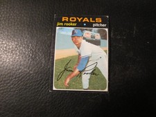 1971   TOPPS #730  JIM ROOKER  ROYALS      EX+/EXMT