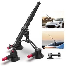 NEEWER Triple Suction Cup Car Mount for Action Cameras