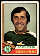 1974-75 O-Pee-Chee *C* Cesare Maniago Minnesota North Stars #26