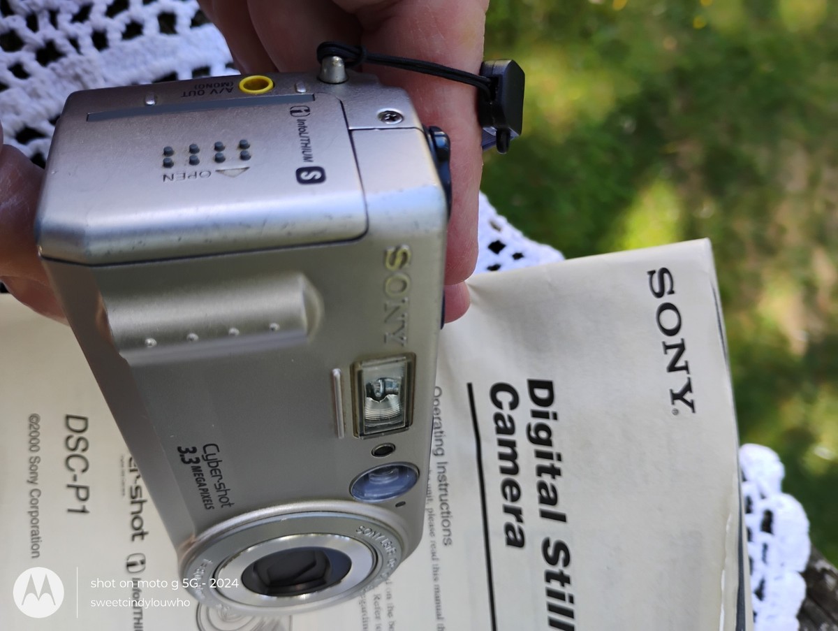 Sony Cyber-shot DSC-P1 3.1MP Digital Camera for sale online
