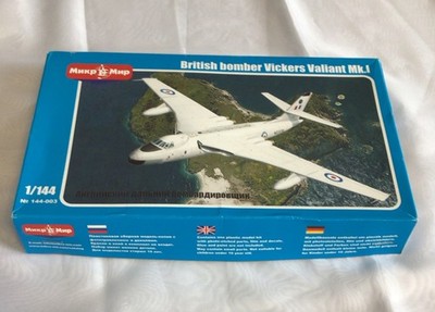 Mikromir 1/144 British Bomber Bickers Valiant MK.I