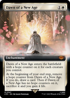 MTG Dawn of a New Age Extended Art - The Lord of the Rings #347
