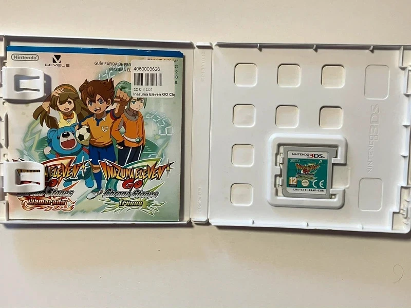 Jeu De Nintendo 3DS En Loose "Inazuma Eleven GO Chrono Stones: Tonnerre ", photo 2 sur 3