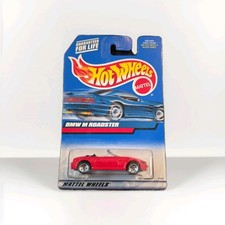 2000 Hot Wheels #100 BMW M ROADSTER Red Chrome 5Sp NEW NIP Malaysia Mainline