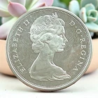 1965 Canada 50 Cents • 80% Silver Brilliant Uncirculated Machin Portrait Unit L