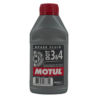 Motul Brake Fluid DOT 3 & 4 500 ML BremsflüSsigkeit Synthetic 500 Ml