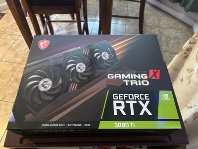 MSI GeForce RTX 3080 Ti GAMING X TRIO 12GB GDDR6X Graphics Card