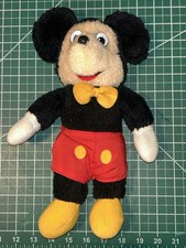 Vintage 1970s Knickerbocker Mickey Mouse Walt Disney Plush