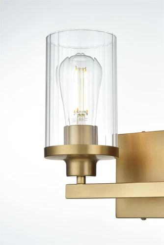 Living District Thane 11.5" Wall Sconce In Satin Gold - Picture 4 of 8