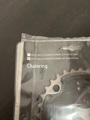 NEW Shimano XTR FC-M970 32T Titanium/Carbon Chainring 3x9s (AB