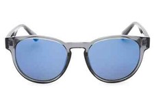 New Calvin Klein Jeans CKJ22609S 050 Gray Plastic Frame Blue Lens Sunglasses