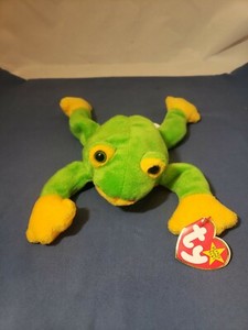 MWMT 1997 Smoochy The Frog Ty Beanie Baby Retired Amphibian Plush Toy Ships FREE | eBay