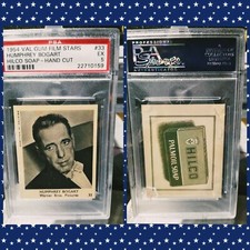 1954 Val Gum Rare Hilco Palmoil Soap Humphrey Bogart PSA 5 Highest Grade Example