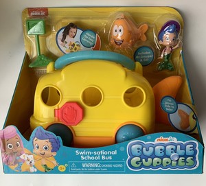 bubble guppies swimsational school bus