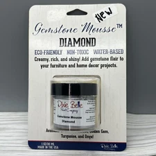 DIXIE BELLE PAINT~GEMSTONE MOUSSE~1OZ~CREAMY/RICH & SHINY DETAILING~~DIAMOND~~