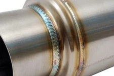 BLOX Racing BXEX-00103 Stainless Steel Universal Mini Race Muffler