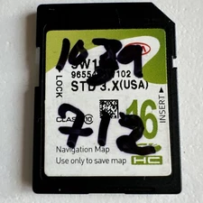 2014-2015 Sportage Navigation Memory SD CARD DATA U.S Map 96554-3W102 OEM