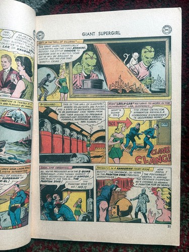1968 Action Comics #360 Supergirl Origin by Jerry Siegel + Jim Mooney Key Issue - Picture 11 of 22