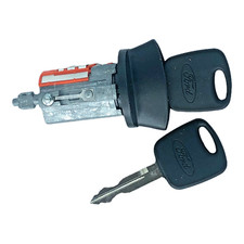 New Ford Oem Ignition Switch Lock Cylinder With 2 Transponder Chipped Keys