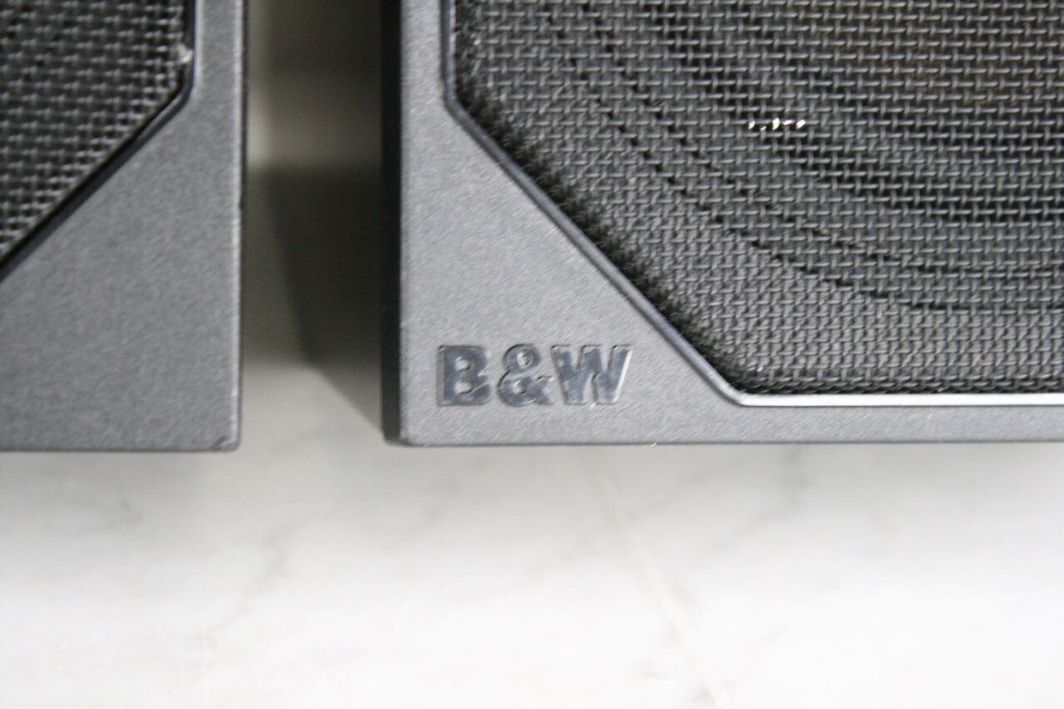 Vintage Pair of B&W Bowers & Wilkins CM1 Bookshelf Speakers Vintage Pair of B&W Bowers & Wilkins CM1 Bookshelf Speakers