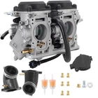 For Kawasaki KFX700 Brute Force 650 4x4 KVF650 Carb Carburetor & Intake Manifold