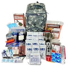 Elite 72 Hour Emergency Survival Kit Earthquake Bug Out Bag, Ultimate Go Bag