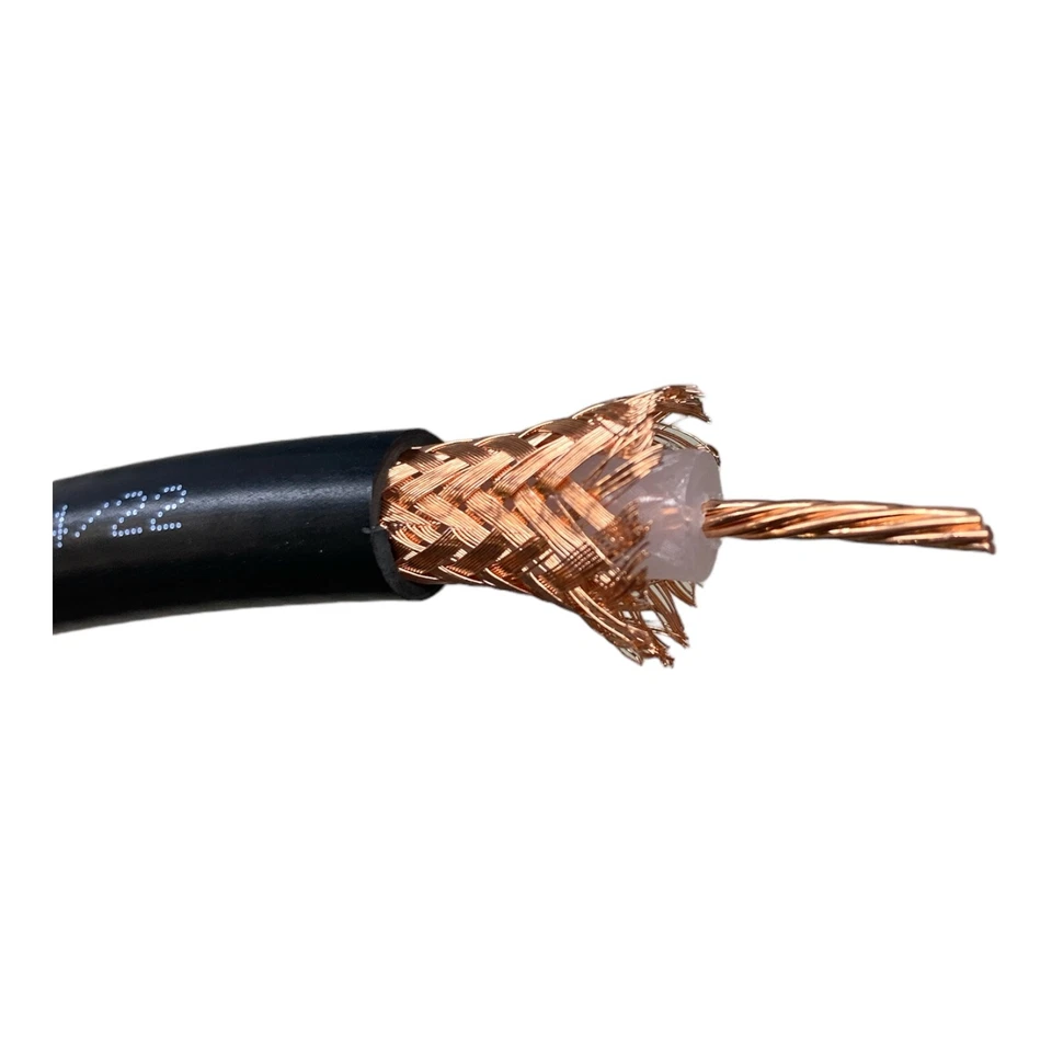 JEFA Tech RG-213/U Coax 100% Bare Copper 50ft Coil for Ham Radio CB Radio - Image 4 of 4