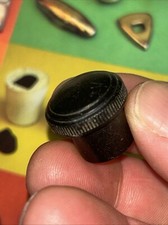 Vintage Radio Knob Old Original Gm Mopar Ford Usa Rare Black Vintage Radio Knob Old Original Gm Mopar Ford Usa Rare Black
