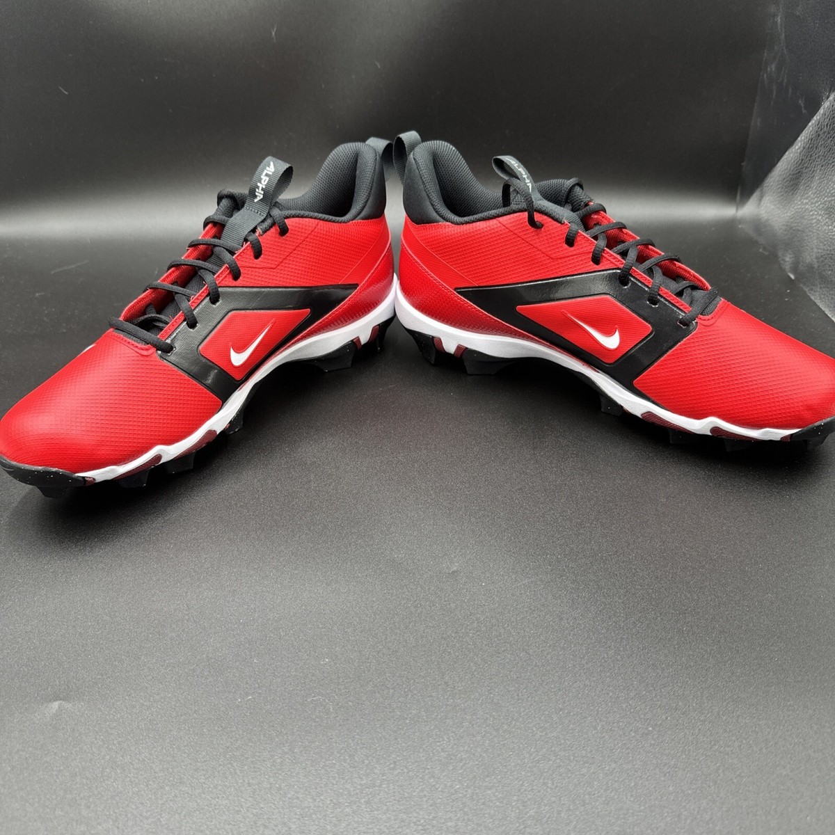 Nike Alpha Menace 4 Varsity Football Cleats, University Red
