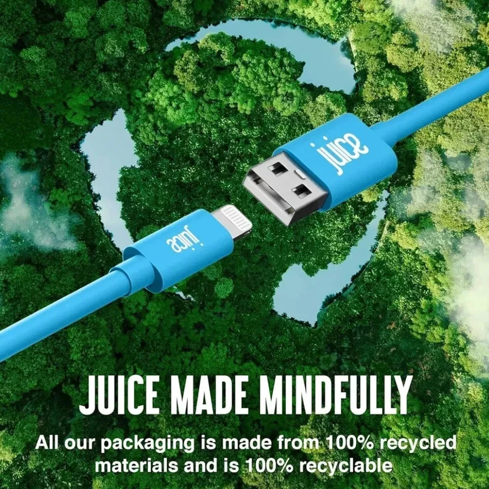 Juice New USB Type-C 2meter Charge & Sync Cable USB-C Black iPhone 15 + Samsung - Image 4 of 4