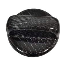 Gloss Real Dry Carbon Fiber Gas Fuel Tank Cap Cover Fits Corolla Camry Rav4 86