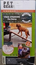 Pet Gear Free Standing Pet Ramp for Cats and Dogs Up to 200 Lbs, 56"x16"x23"H