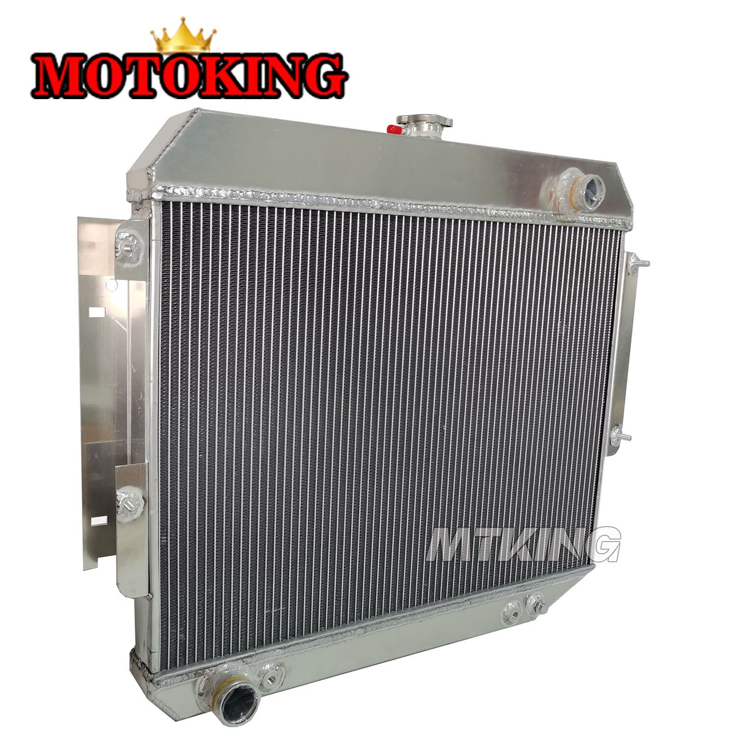 All Aluminum Radiator For 1966-1969 1968 1967 Dodge Charger 500 R/T V8 ...