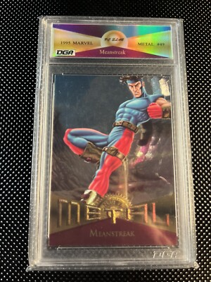 Meanstreak 1995 Marvel Metal DGA PC Slab 