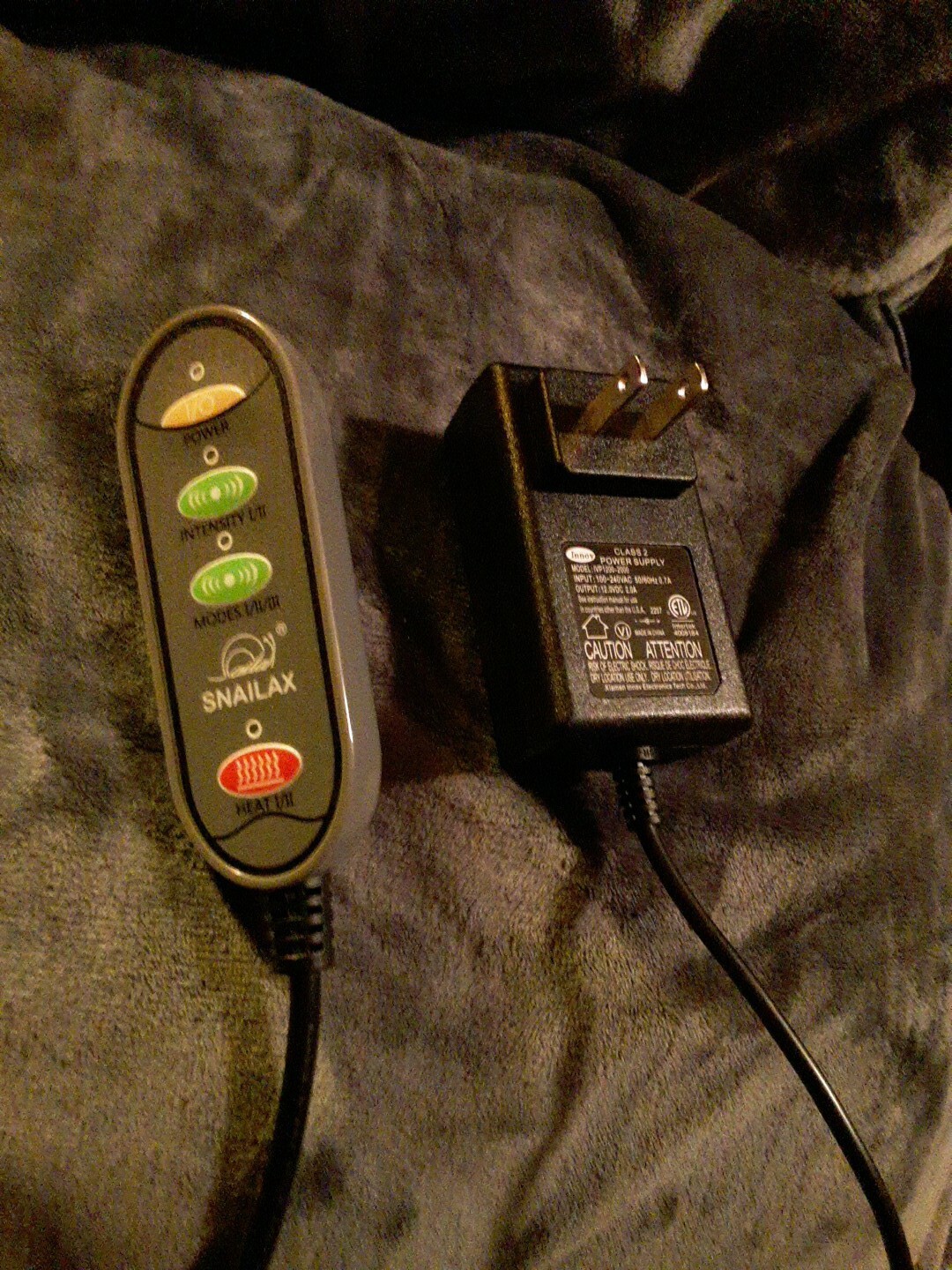 Massage Chair Pad Massager Seat Cushion Back Neck Thigh Pain Reliever w/ Heat