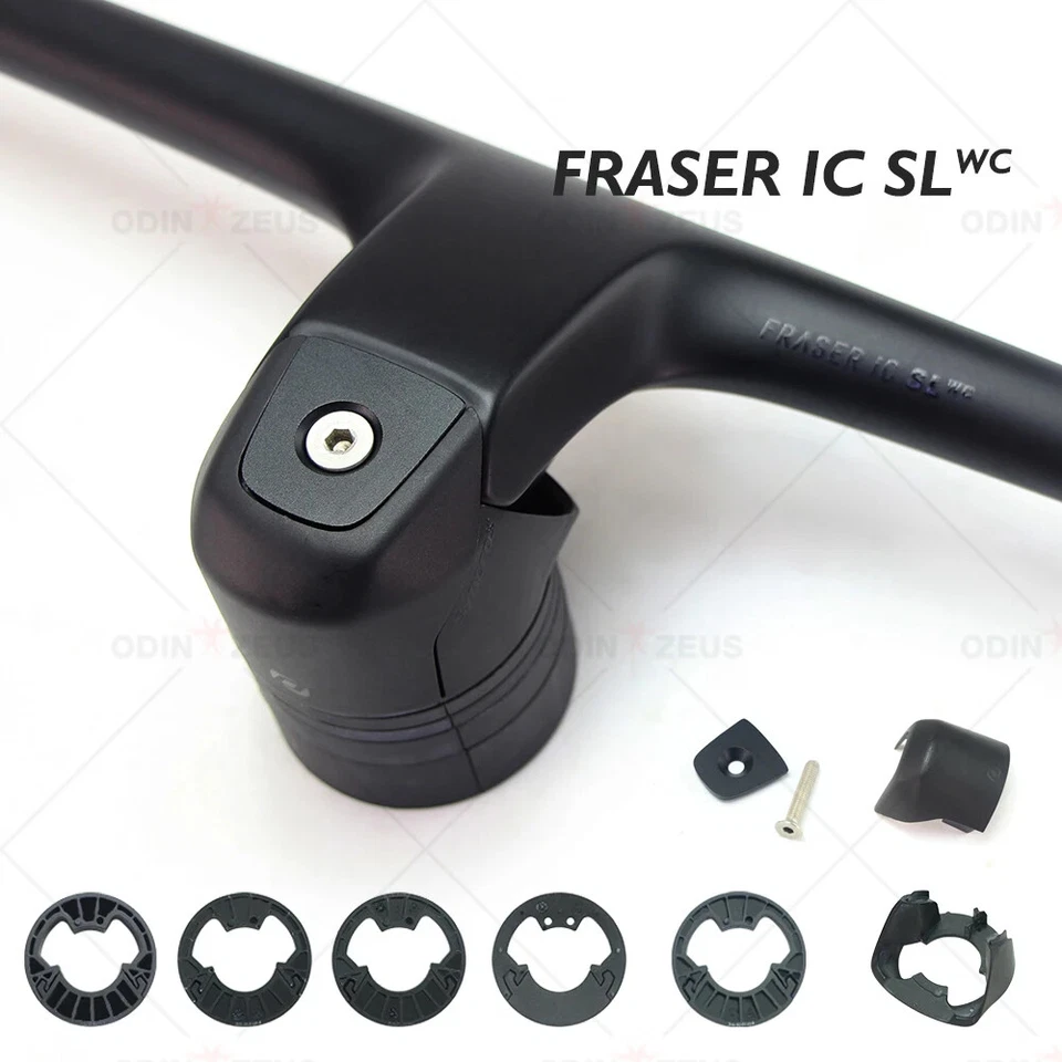 Carbon Fiber FRASER IC SL WC MTB Bicycle Integrated Handlebar with Stem 740mm - Image 4 of 4