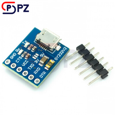 GY232V2 MICRO FT232RL USB to TTL Module 6 Pin Serial Port Downloader