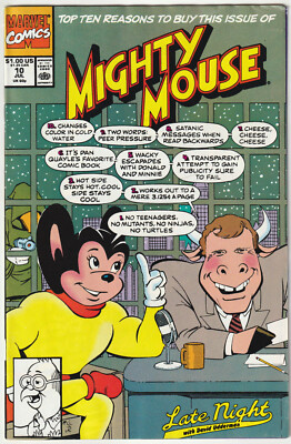   MIGHTY MOUSE #10, Marvel Comics 1991 US-COMICHEFT TOP Z1
