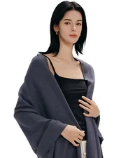 Women's Scarf Pashmina Shawls and Wraps for Evening Dresses Travel Office Win...