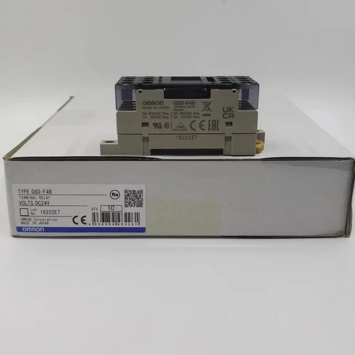 New 10PS/BOX G6D-F4B DC24V Omron terminal relay module FAST SHIP#XR