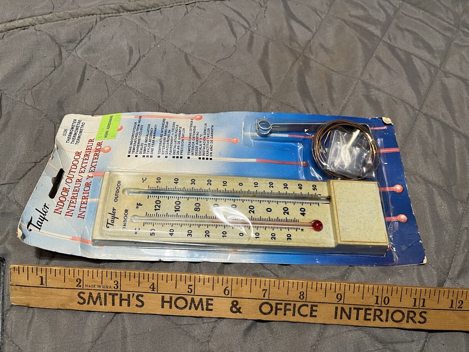 Vintage Taylor, Indoor / Outdoor Thermometer 5326 new eBay